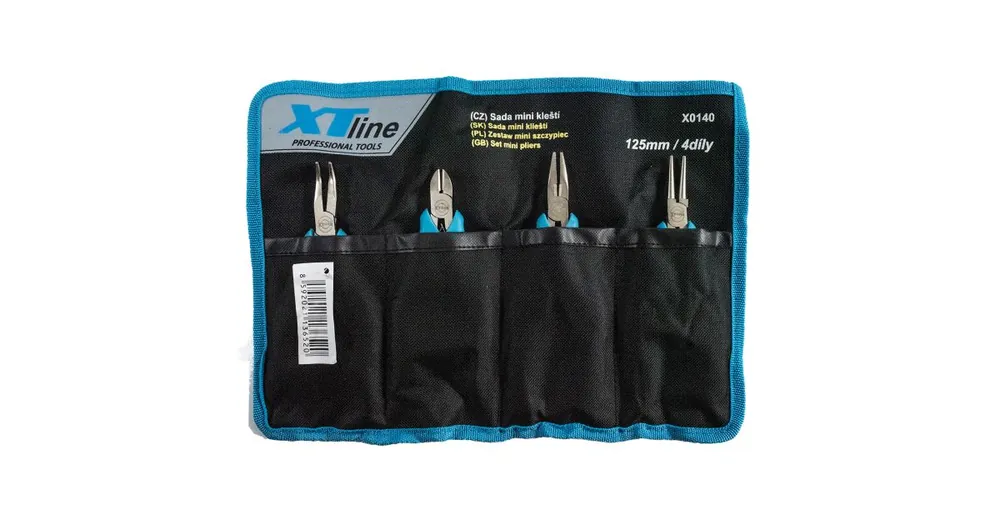 XTLINE X0140 / Sada kleští, 4 díly 125 mm Poslední Šance