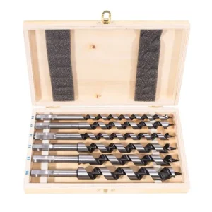 Časově Omezené XTLINE STAVTOOL P11160 / Sada hadovitých vrtáků do dřeva 6 dílů - 460 mm, dřevěný box