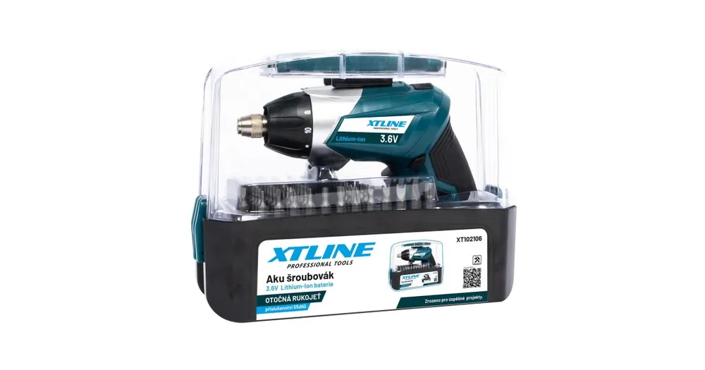 XTLINE XT102106 / Aku šroubovák 3,6 V Cenově Výhodný
