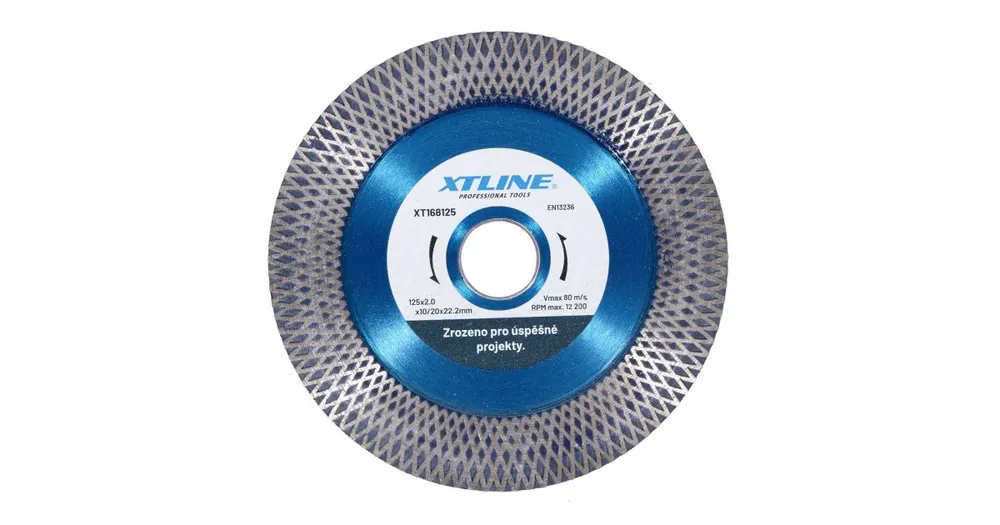 Rychlé Dodání XTLINE XT1681 / Kotouč diamantový Turbo HYBRID, řezný/brusný