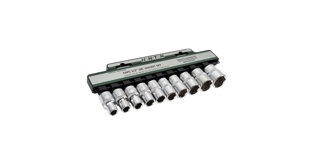 HONITON H4010 / Sada hlavic 1/2”, 10 dílů Horká Nabídka