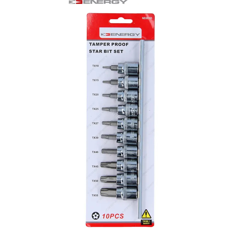Bezpečná Platba Torx 10kus 3/8 ENERGY