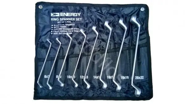 8 dílná sada vyhnutých očkových klíčů ENERGY Odeslání Ihned