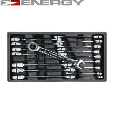Sada ráčnových očkoplochých klíčů s 17ks ENERGY NE00200/14 Akce