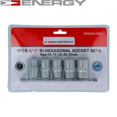 Zlevněný Sada nástrčných klíčů 1/2" ENERGY NE00423-SK5