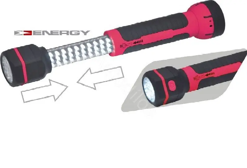 Teleskopická lampa -LED 30+6 LED ENERGY Oblíbený