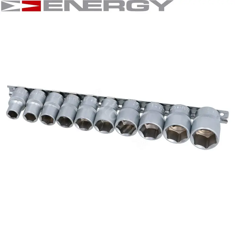 Sada nástrčných klíčů palcové 1/2" 10ks ENERGY NE00743 Autentický