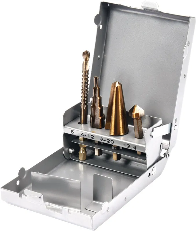 Nakupujte Hned Sada 4ks univerzálních fréz 1/4" Yato YT-44705
