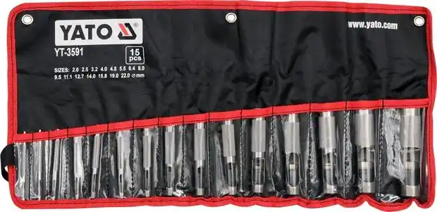 Yato Sada průbojníků na kůži 15 ks Must-Have