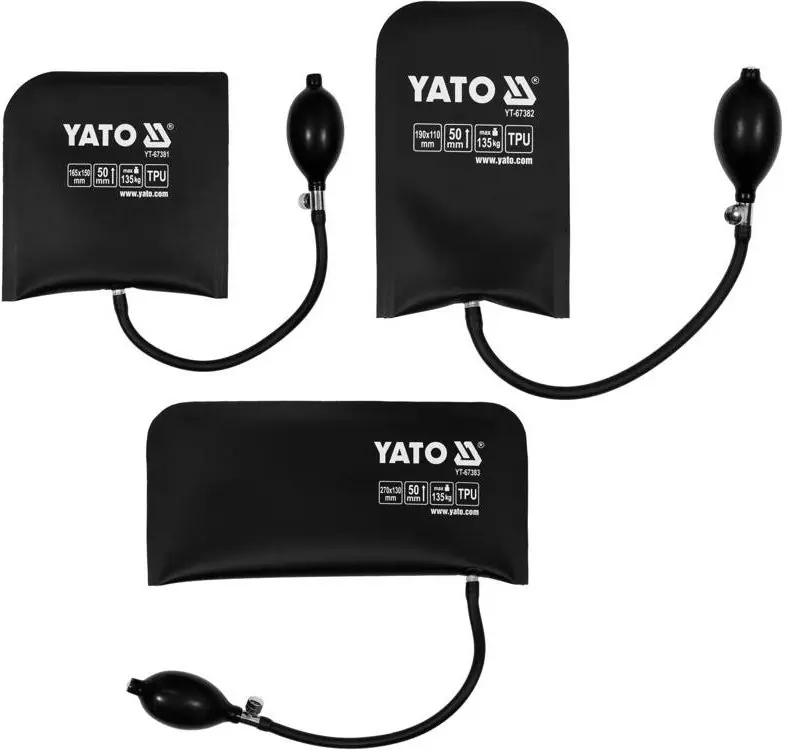 Pouze Dnes Montažní polštářky sada 3 ks Yato YT-67385