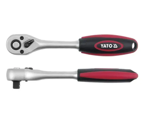 Odeslání Ihned Ráčna 3/8" YATO 197mm s plastovou rukojetí