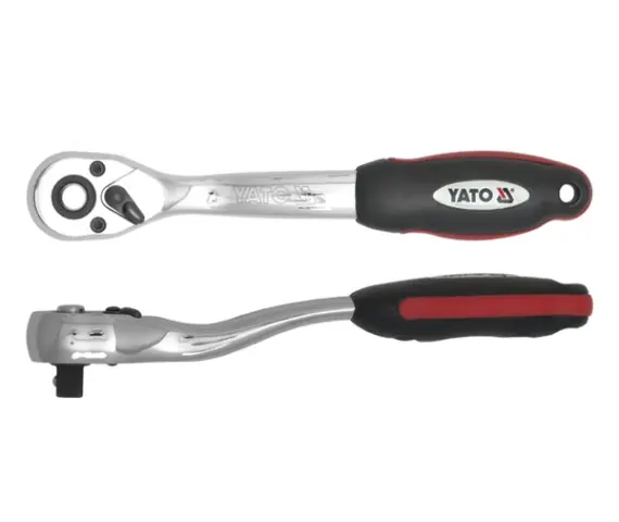 Ráčna 1/2" YATO 250mm vyhnutá Sezónní Sleva