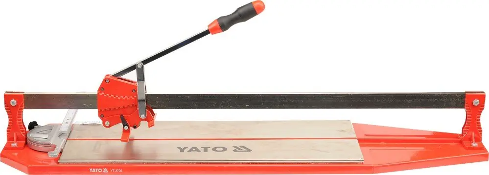 Pouze Dnes Yato YT-3705 řezačka na dlažbu 900 mm, ocel, YG6X, úhlové řezy