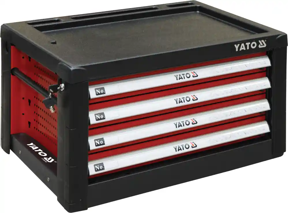 Akční Cena Yato YT-09152 servisní skříň se 4 zásuvkami, 690x465x400 mm, ABS, 25 kg