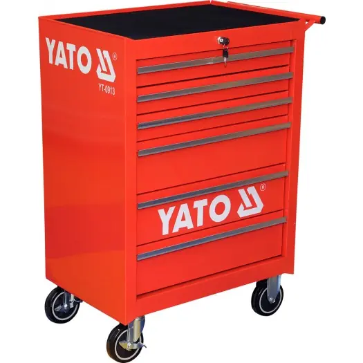 Yato YT-0913 dílenská servisní skříň se 6 zásuvkami, 995x680x458 mm, 300 kg Sleva