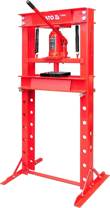 Yato YT-55582 dílenský hydraulický lis, 30 t, 0–795 mm, lakovaná ocel Časově Omezené