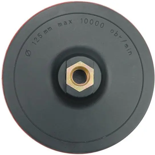 Vorel talíř leštící/brousící m14 x 125 mm suchý zip TO-08315 Levný