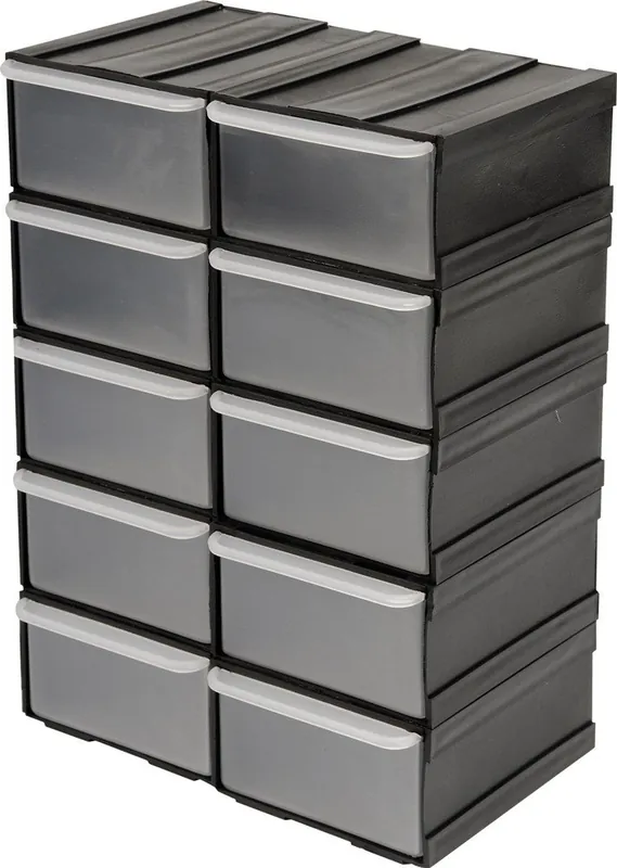 Speciální Cena Vorel skříňka se zásobníky, 10 zásobníků, 225x155x100mm TO-78785