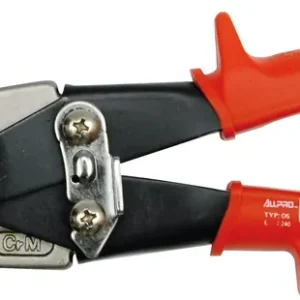 Autentický Vorel nůžky na plech 255 mm levé crmo TO-48060