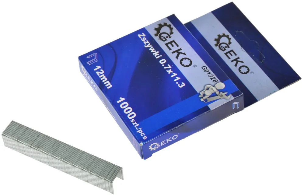 Výhodná Nabídka Sponky 0,7x11,3x12mm, 1000ks GEKO G01328