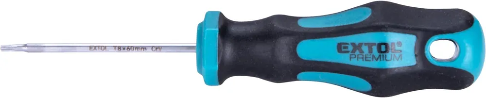 Šroubovák TORX, T8x60mm, CrV EXTOL PREMIUM Výprodej
