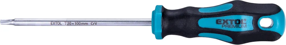Cenově Výhodný Šroubovák TORX, TTa20x100mm, CrV EXTOL PREMIUM