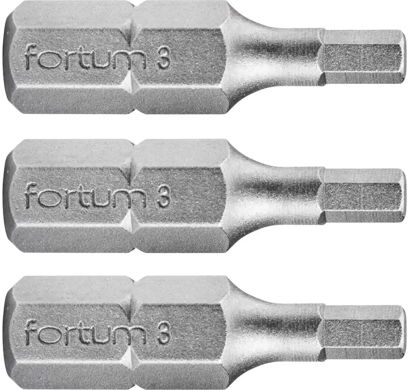 Hrot imbus sada 3ks, H 3x25mm, S2 FORTUM Nejlepší Cena
