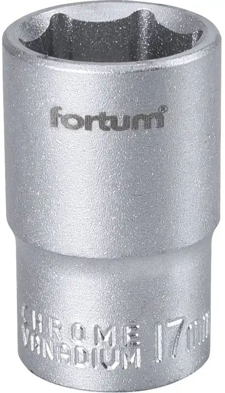 Expresní Doručení Hlavice nástrčná 1/2", 17mm, L 38mm FORTUM