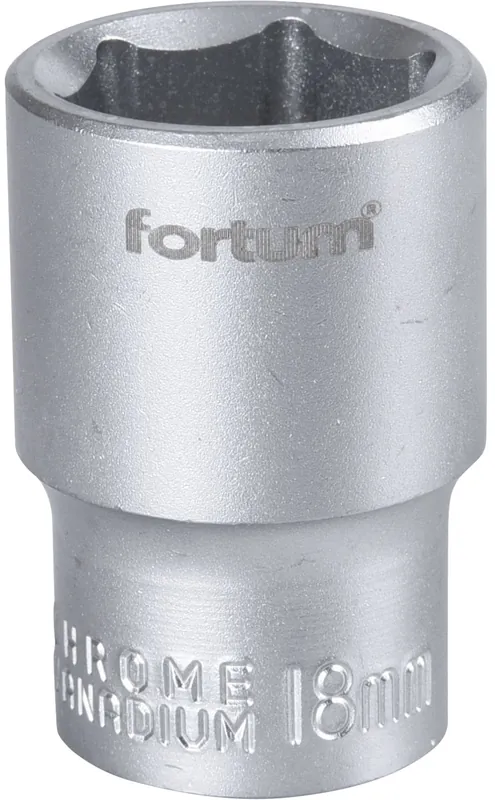 Hlavice nástrčná 1/2", 18mm, L 38mm FORTUM Rychlé Dodání