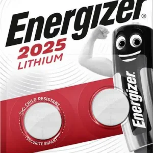Energizer Lithium knoflíková baterie CR2025/2 (2ks) Výprodej
