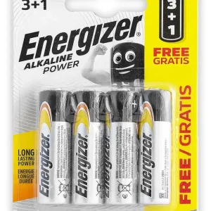 Energizer Alkaline Power tužkové AA LR6 (3+1) Expresní Doručení