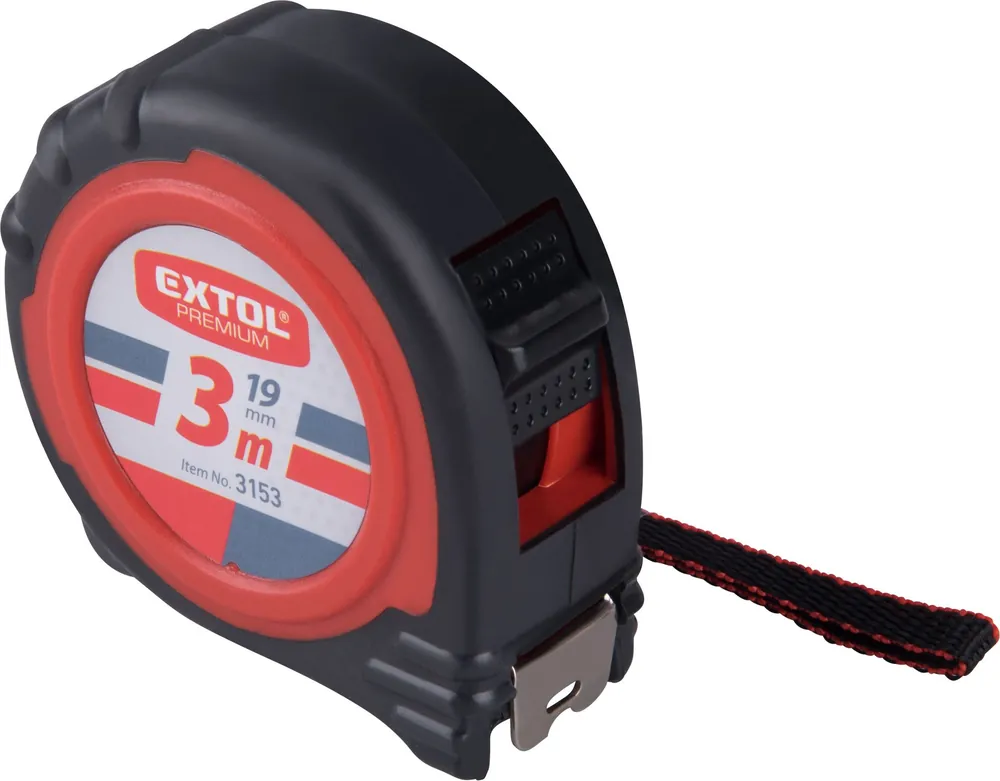 Hit Sezóny Metr svinovací EXTOL Premium 3m x 19mm