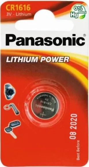 Nízká Cena Panasonic Lithium Power knoflíková baterie CR1616