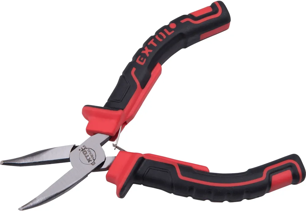Sezónní Sleva Kleště půlkulaté zahnuté mini, 125mm EXTOL PREMIUM