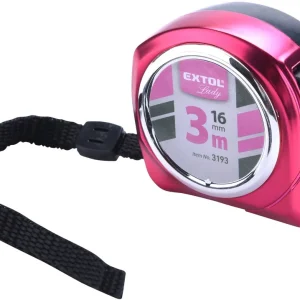 Metr svinovací, 3m, š. pásku 16mm EXTOL LADY Rychlé Dodání