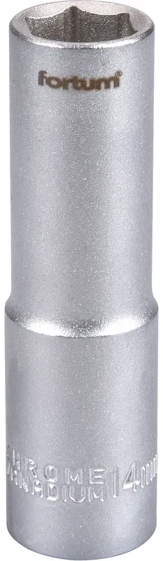 Hlavice nástrčná prodloužená 1/2", 14mm, L 77mm FORTUM Poslední Šance