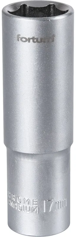 Nejlepší Cena Hlavice nástrčná prodloužená 1/2", 17mm, L 77mm FORTUM
