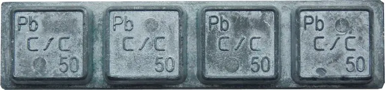 Přímo Od Výrobce Samolepicí závaží TRUCK Pb 4 x 50g (200 g)