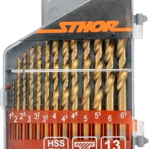 Finální Výprodej Sada vrtáků na kov Vorel(STHOR) 13 ks Titan