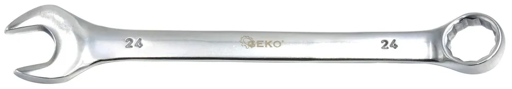 Klíč očkoplochý 19mm, leštěný, CrV GEKO G11119 Omezená Nabídka