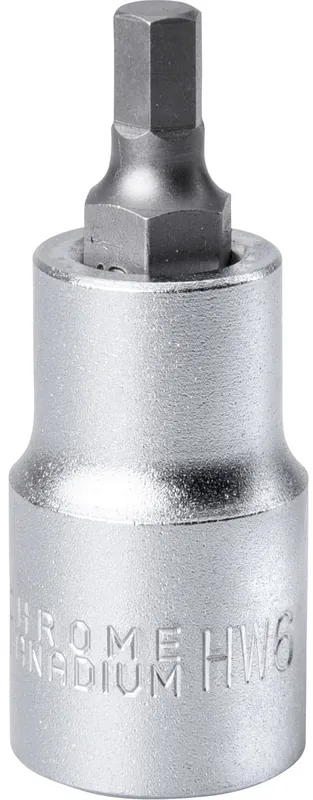 Hlavice zástrčná 1/2" imbus, H 6, L 55mm FORTUM Sezónní Sleva