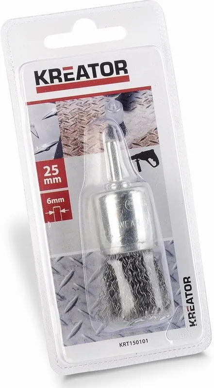 Ocelový kartáč na vrtačky 25mm Kreator KRT150101 Ihned K Objednání
