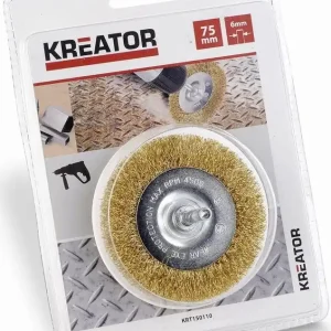 Vysoce Kvalitní Brusný měděný kartáč 75mm Kreator KRT011106