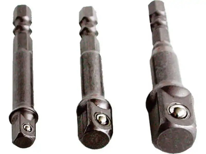 Must-Have EXTOL CRAFT adaptéry do vrtačky, 1/4"-3/8"-1/2", 32600