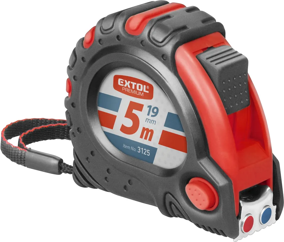 Metr svinovací EXTOL Premium 5m x 19mm 3125 Super Cena