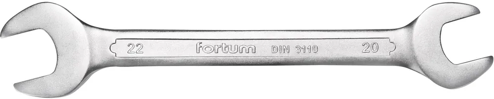 Vrácení Zdarma Klíč plochý, 20x22mm FORTUM