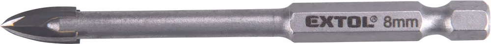 Časově Omezené EXTOL PREMIUM vrták na sklo a keramiku karbidový, O 8mm - 8801888