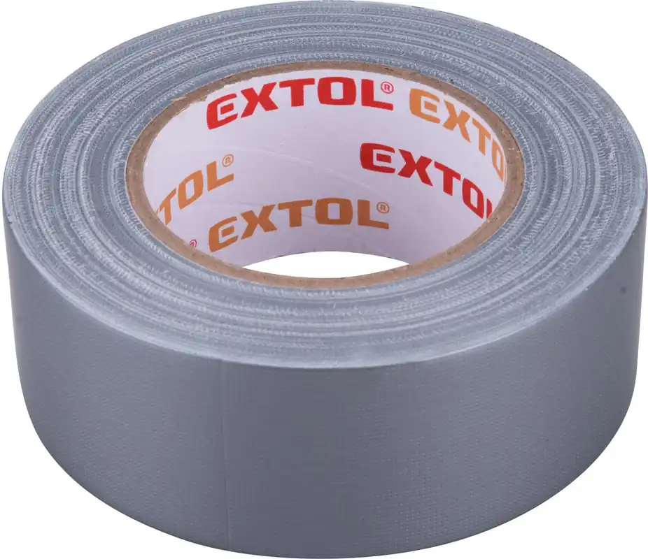 Dokud Zásoby Vydrží EXTOL PREMIUM páska lepicí textilní/univerzální, 50mm x 50m tl.0,18mm, šedá - 8856312