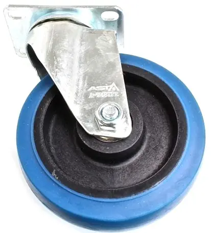 Kolo pro vozíky 125 x 30 mm, s otočným držákem, nosnost 100 kg - ASTA A-W4BTPR Ihned K Objednání