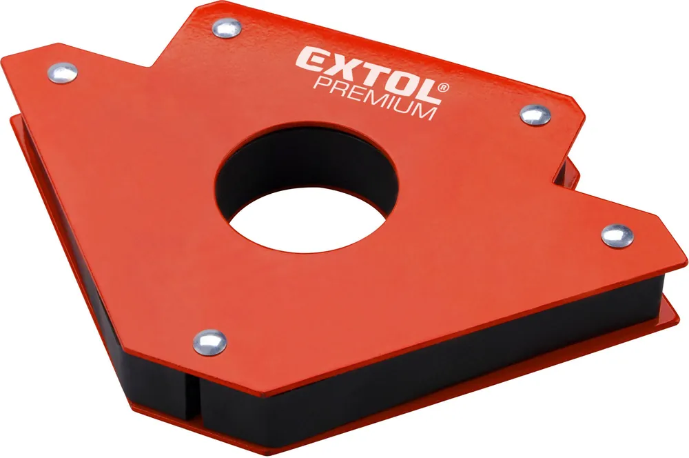 Dokud Zásoby Vydrží EXTOL PREMIUM magnet-úhelník svařovací, 45°-90°-135°, nosnost do 34kg - 8815190